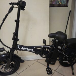 AOVOPRO EB60B Adult Ebike 500W Foldable 48V 10.5AH Electric Bicycle 22MPH 28Mile