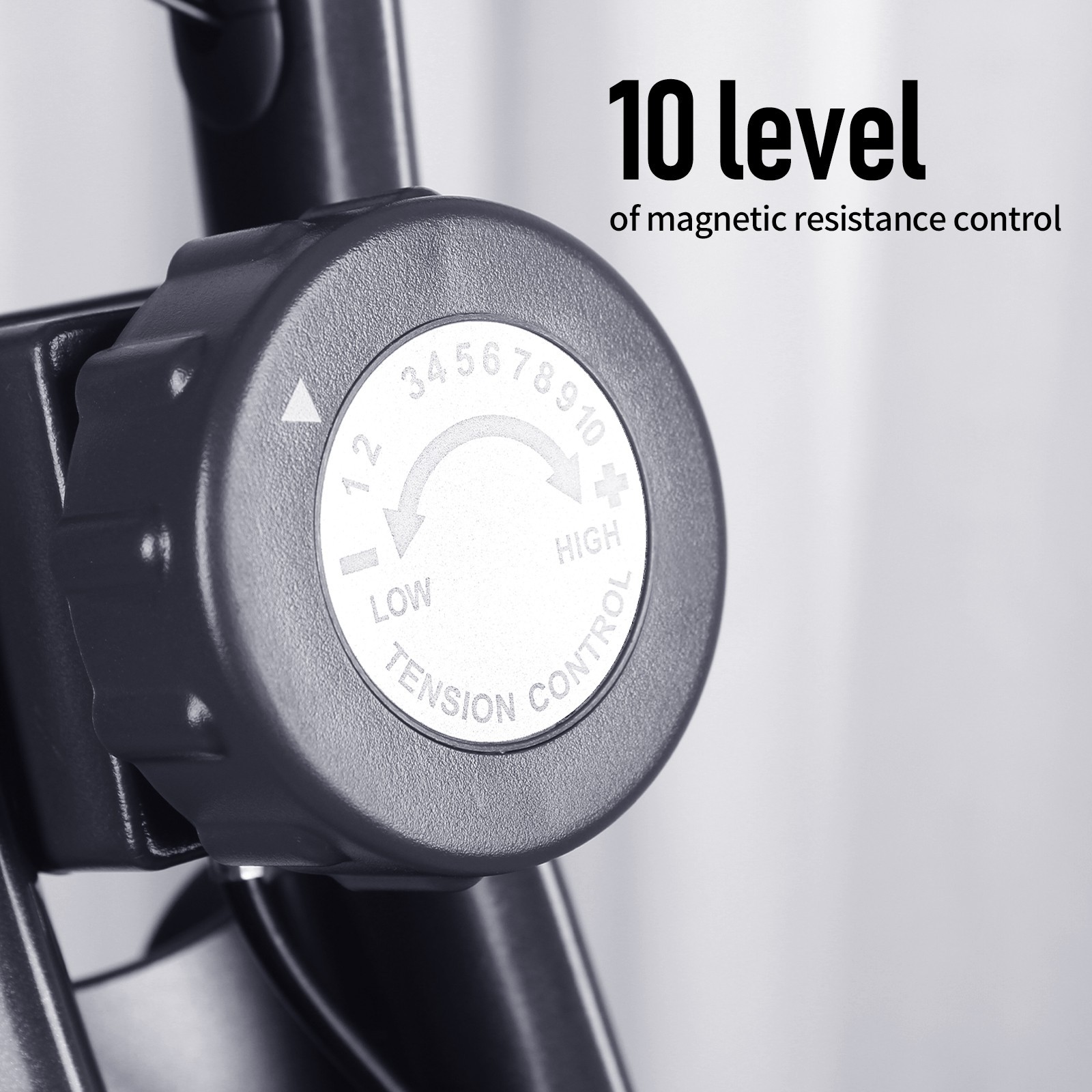 leikefitness X Bike Magnetic Upright Bicycle with Heart Rate & LCD Monitor - Image 8